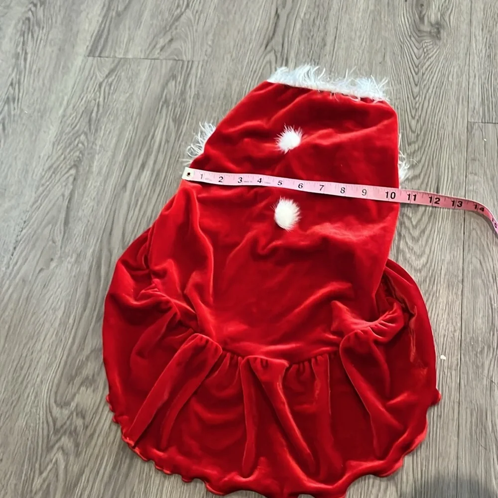 Hip Doggie velvet Christmas dress in XS big dog🐶💕
